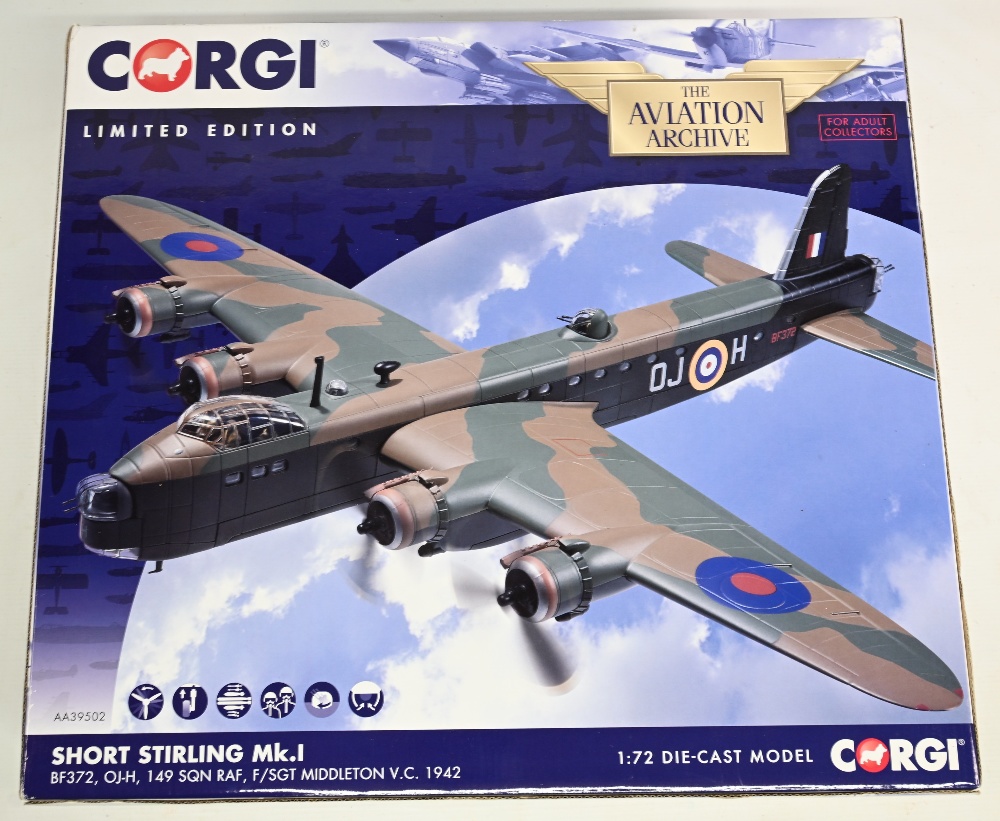Corgi Aviation Archive Collector Series AA39502 Short Stirling B.Mk I Diecast Model RAF No.149