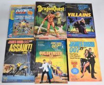 James Bond Games made by Victory Games to include Assault Game, Live and Let Die, Octopussy,