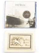 Original Titanic Memorial Card highly sought-after original Titanic memorial card from the White