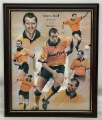 Steve Bull framed photo Size 23