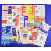 1965/66 Oldham Athletic complete season Away Div. 3 match programmes to include league (23) plus QPR
