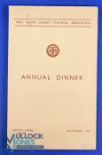 At Leeds: West Riding County Football Association Annual Dinner 19 November 1955 at the Griffin