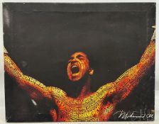 Mohammed Ali Canvas Size 20