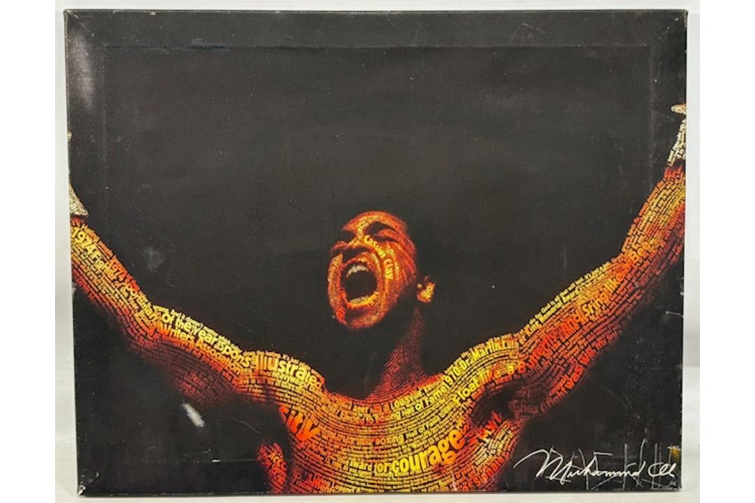 Mohammed Ali Canvas Size 20" x 16"