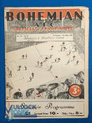 1948 Bohemians (Select XI including 4 Blackpool players) v Manchester Utd (FAC winners) friendly