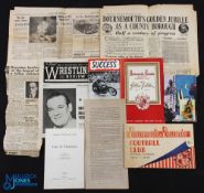 1948/49 Bournemouth & Boscombe Football Club official handbook 44 pages; Bournemouth & Boscombe FC