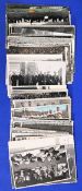 Eighty mainly Wigan Rugby League Press Photographs Postcard size, 6x4'' and slightly larger many