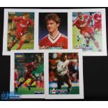 Liverpool FC Autograph Displays (5) featuring Michael Owen, Steve McManaman, Stan Collymoore, Oyvind