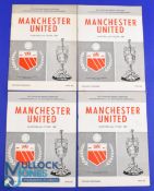 1967 Manchester Utd Australian tour match programmes v West Australia (27 June), Victoria (11 June),