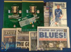2001 Worthington Cup Final Birmingham City v Liverpool football programme (2) plus match ticket,