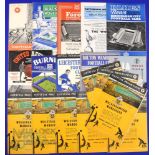 1961/62 Wolverhampton Wanderers complete season league match programmes homes (21) and aways (21);