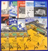 1961/62 Wolverhampton Wanderers complete season league match programmes homes (21) and aways (21);