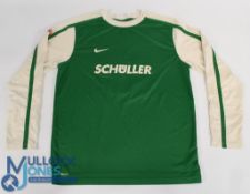 An old SG TSV/DJK Herrieden Home Football Shirt Size Large Green Long Sleeves (G)