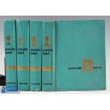Claxton's Association Football Volumes, all 4 books 1961 reprints (4)