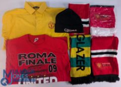 Manchester United T Shirts, Polo Shirt, Scarves and hat, a season holder scarf 2015/16, 2016/17x