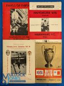 1967/68 European Cup Manchester Utd v Hibernians (Malta) official programme Hibernians (Malta) v
