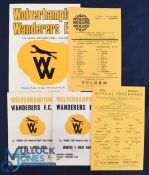 FAYC Wolverhampton Wanderers home programmes 1966/67 Coventry City, 1967/68 Coventry City, 1970/71
