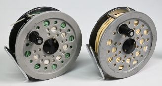 2x Shakespeare Beaulite alloy salmon reels, 4 ¼