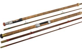 Milbro hollow glass Verre Course rod, 12ft 3pc, 28