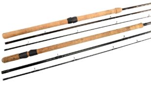 Shakespeare Centenary Match 12' 3 piece carbon float rod, cork handle, sliding reel rings, little