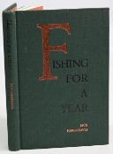 Fishing For A Year 1995 Jack Hargreaves Hardcover book in very good condition