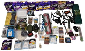Coarse Fishing Tackle and Accessories a good box full of noted items of Stren original line,