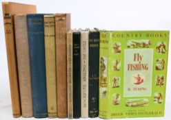 Vintage Fishing Books to include Fly Fishing 1951 H Turing, Sea Trout and other Fishing Stories 1922