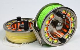 Scierra XDA79 alloy trout fly reel with spare spool, 3 ¾