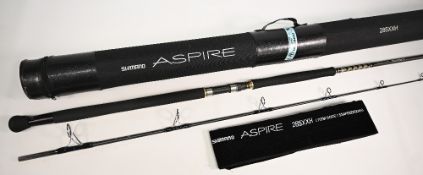 Shimano Aspire 285XXH carbon popping rod, 9ft 6