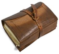 Fine Hardy Bros large leather salmon fly wallet 7