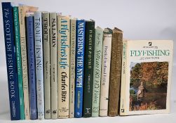 Fishing Books to include Flyfishing 1980 Brian Furzer, Round the Bend in the Stream 1968 Hudson