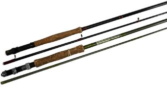 Shakespeare Superfly hollow glass fly rod 1623, 8ft 6
