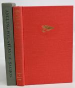 Angling for Atlantic Salmon 1976 Shirley E Woods Hardcover Book in Slipcase excellent condition