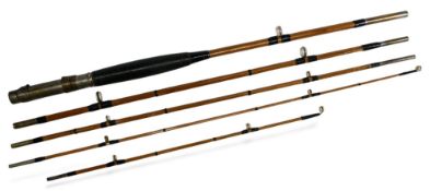 Murton Newcastle split cane trout fly rod, 7ft 9