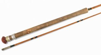 Pezon et Michel parabolic split cane salmon fly rod - Saumon Gzoniting UH 7310106310, 10ft 6