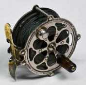 Pfleuger USA Progress 80 polished skeleton reel, 2 ½