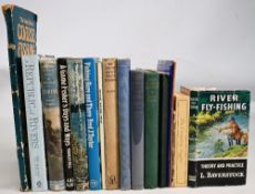 A Collection of Fishing Books and Publications to include River Fly-Fishing 1961 L Baverstock, The