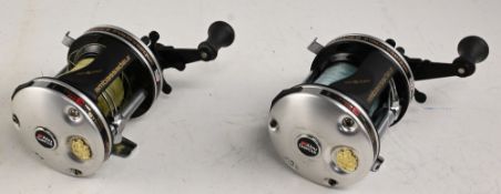 Abu Ambassadeur 6501-C3 LHW multiplier Seat No 010002, good free spool star drag, counter balanced