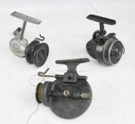 Allcock Stanley threadline casting reel, RHW trout size, sticks when winding, an Allcock Kast easy
