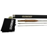 SAGE USA TXL Generation 5 Technology 363-3, 1 11/16oz 6ft 3" 3pc line 3#, alloy uplocking reel