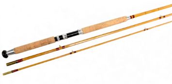 Mark Jabalé: split cane sea trout/light salmon rod, 12ft 3pc, 20