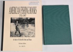 2x American Fishing Books - American Fishing Books An Index of Collectible Books and Values 1743-