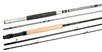 Abu Garcia Diplomat 7106 carbon trout fly rod, 10ft 6
