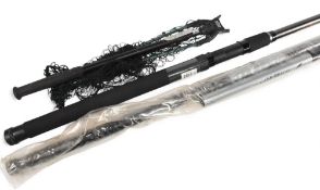 A collection of fishing tackle, as follows: Ron Thompson Sensorflex telescopic beach casting rod 3.