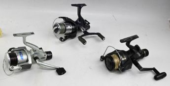 Daiwa 4550 BR Regal-X fixed spool reel, good bail, 'T' handle, rear tensioner, free spool, runs