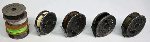 2x BFR Dragonfly 395 cartridge reels with spare cartridge, 3 ¾