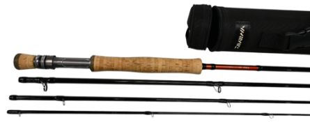 Daiwa Lexa SW Stillwater Special carbon trout fly rod, 10ft 4pc line 8# alloy double uplocking