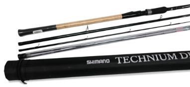 Shimano Technium carbon D F Model H feeder carbon rod, heavy 12ft 3pc with 3 tips 2oz, 3oz and 4oz