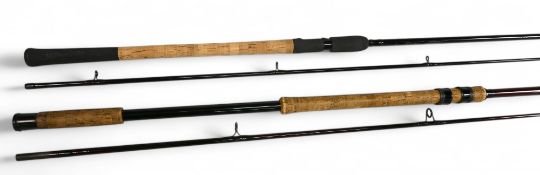 Shimano Stradic Specimen 11ft 2 piece carbon rod, 1lb TC, lined rings, Duplon/cork handle, good