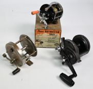 Shimano Triton Stardrag GT multiplier counter balanced 'T' handle, on/off check, good free spool,
